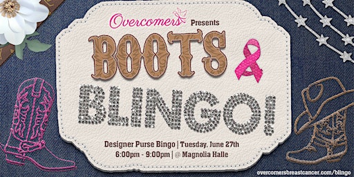 Boots and Blingo - Designer Purse Bingo primary image