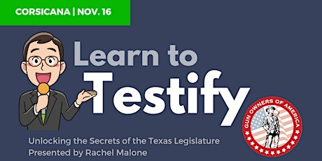 Learn to Testify: Corsicana, TX primary image