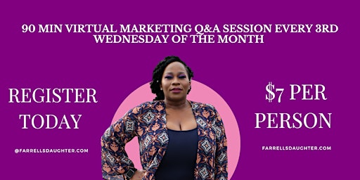 Virtual Digital Marketing Q & A Session primary image