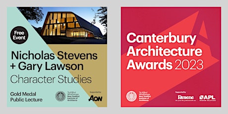 Canterbury Architecture Awards & Gold Medal Public Lecture | Wed 10 May primary image