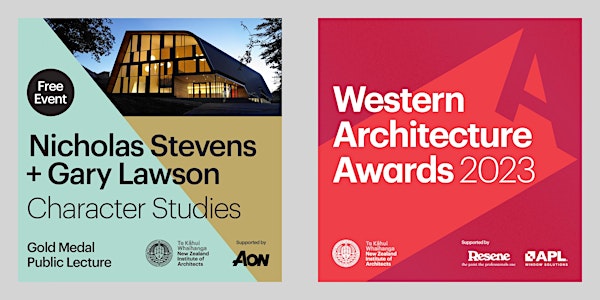Western Architecture Awards & Gold Medal Lecture | Fri 16 June