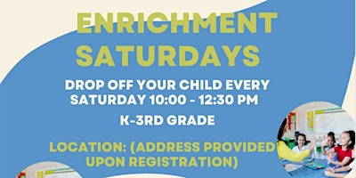 Image principale de Enrichment Saturdays