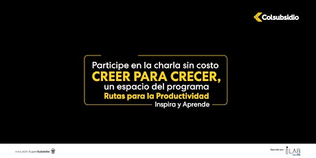Imagen principal de Inspira y Aprende : CREER PARA CRECER  Bogotá