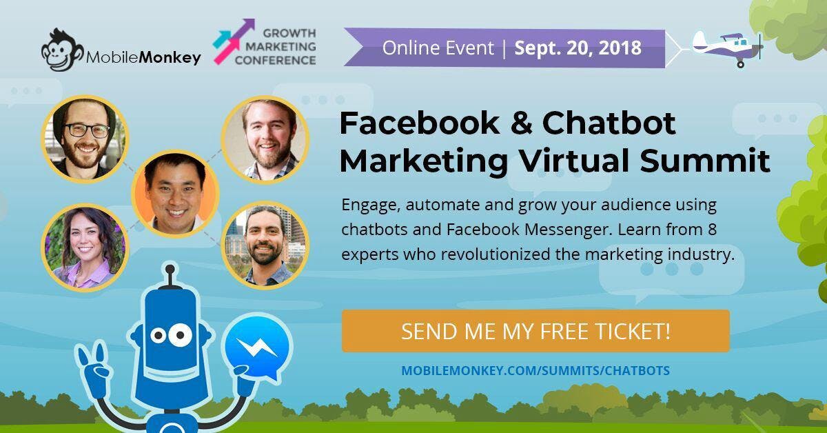 FREE Facebook Messenger & Chatbot Marketing Summit
