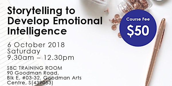 Storytelling to Develop Emotional Intelligence - postponed to 2019