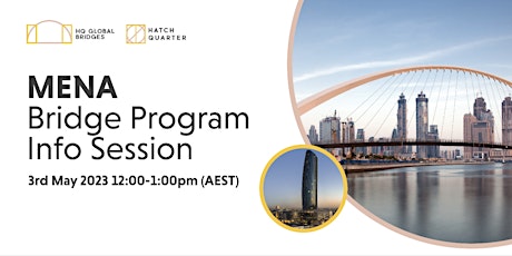 MENA Bridge Program Cohort #3 - Info Session  primärbild