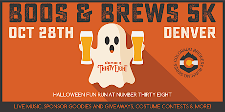 Boos & Brews Halloween 5k @ Number 38 | 2023 CO Brewery Running Series