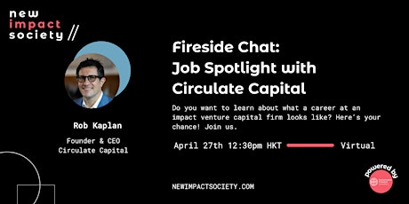 Job Spotlight Fireside Chat with Circulate Capital primary image