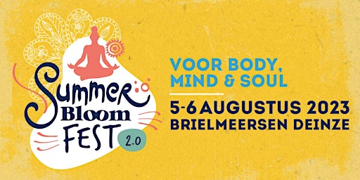 Primaire afbeelding van Summer Bloom Fest Brielmeersen Deinze • 5 augustus 2023