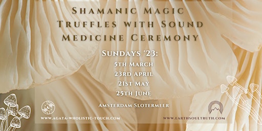 Shamanic Magic Truffles Ceremony with Sound Medicine primary image
