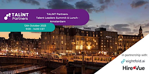 Talent Leaders Summit - Amsterdam primary image