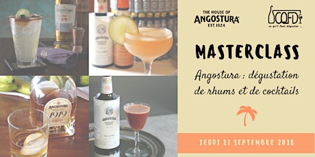 Image principale de MasterClass : House of Angostura, rhums et cocktails