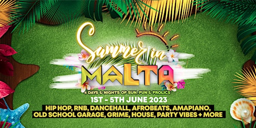 Immagine principale di Summer In Malta 2023 