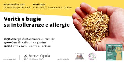 TERRAMADRE Verità e bugie su intolleranze e allergie TERRAMADRE Verità e bugie su intolleranze e allergie