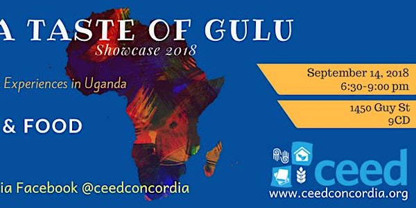 A Taste of Gulu: CEED Showcase 2018