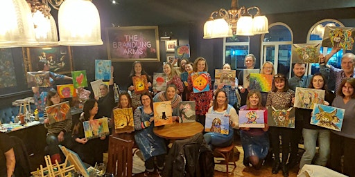 Paint Sip The Brandling Arms Gosforth primary image