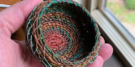 Colorful Coiled Baskets  at Yoked Farmhouse & Brewery