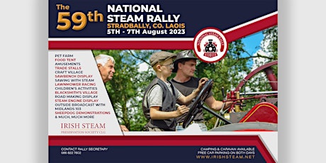 The 59th National Steam Rally, Stradbally Co. Laoi