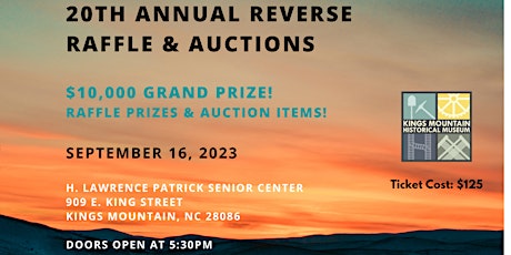 20th Annual Reverse Raffle & Auctions