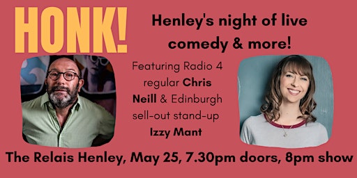 Honk! May 2023: Henley's night of live comedy & more primary image