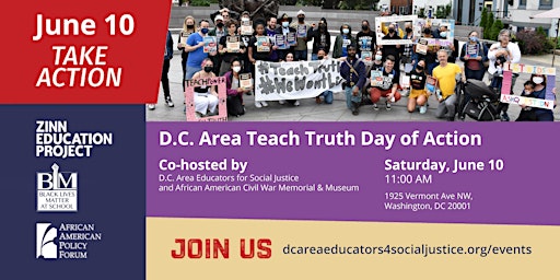 D.C. Area Teach Truth Day of Action primary image