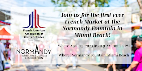 FRENCH MARKET ON NORMANDY ISLES ON APRIL 23rd. primary image
