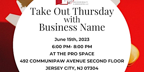 Take Out Thursday with Business Name Mixer