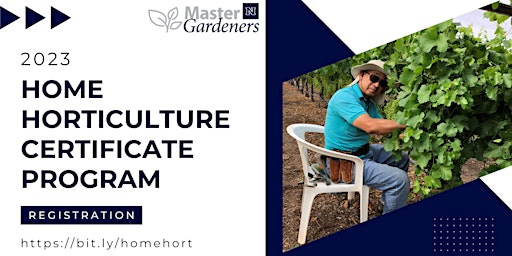 Home Horticulture Certificate Program 2023 (Statewide) primary image