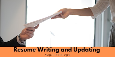 Hauptbild für How to write and update a Resume- Legal