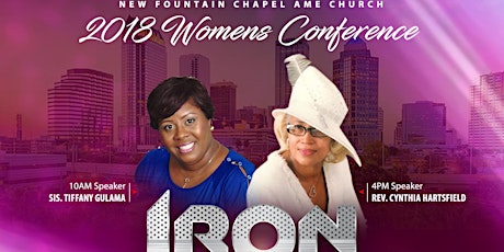 2018 Women's Conference - IRON SHARPENS IRON primary image