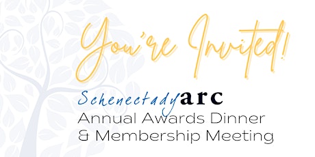 Image principale de Schenectady ARC Annual Awards Dinner & Membership Meeting