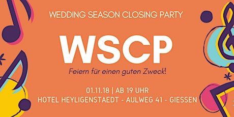 Hauptbild für WSCP - Die Party nach der Hochzeitssaison!