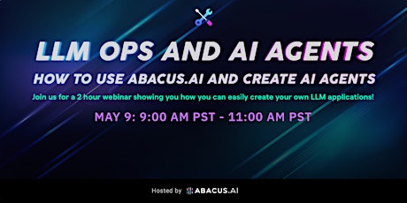 LLM Ops and AI Agents - How to use Abacus.AI and Create AI agents