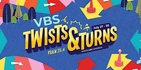 Vacation Bible School - VBS - 2023 Twists and Turns