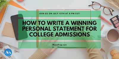 Webinar: How To Write A Winning Personal Statement for College primary image