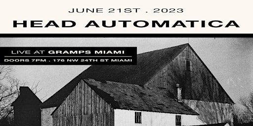 Head Automatica: Exclusive Florida Show - Miami primary image