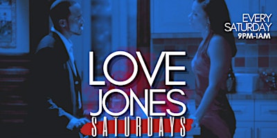 Primaire afbeelding van LOVE JONES SATURDAYS @ Brew City Kitchen & Cocktails