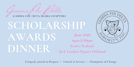 Scholarship Awards Dinner | Gamma Phi Delta
