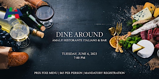 Dine Around at Amalfi Ristorante Italiano & Bar primary image