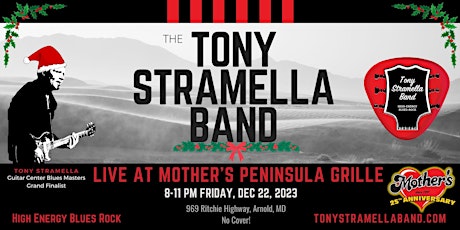 Tony Stramella Band Live at Mother's Peninsula Grille
