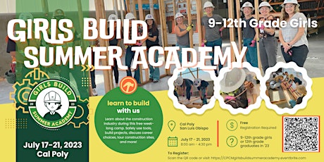 Girls Build Summer Academy