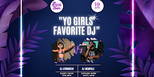 Image principale de Yo Girls' Favorite DJ Battle