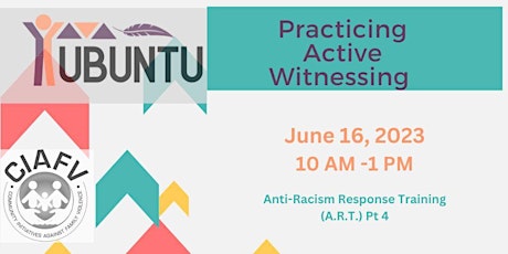 Anti-Racism Response Training (A.R.T) Pt 4