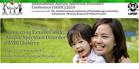 3rd International Autistic Spectrum Disorders Conference (IASDC) 2019 primary image