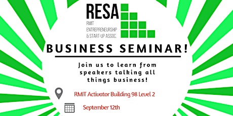 RESA - Business seminars primary image