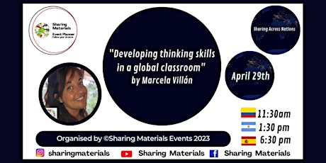 "Developing thinking skills in a global classroom" by Marcela Villán primary image