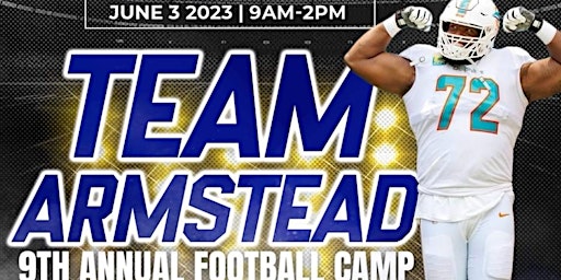 Team Armstead 9th Annual Football Camp primary image