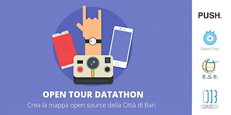Immagine principale di OPEN TOUR Datathon: Crea la mappa opensource della Città di Bari 