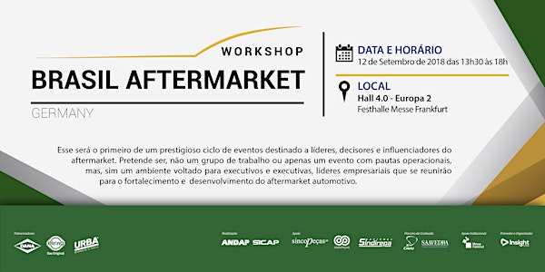 Workshop Brasil Aftermarket - Germany