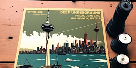 DEEP UNDERGROUND: Single Release Party & All Night DJ Set- Amiscus Pipeshot